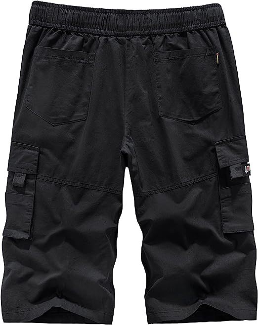 Summer Casual Elastic Shorts-Waves And Trunks