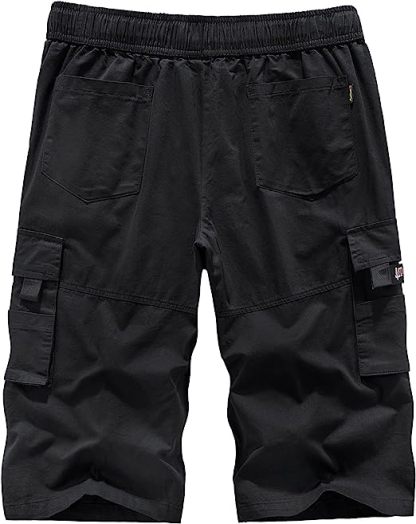 Summer Casual Elastic Shorts-Waves And Trunks