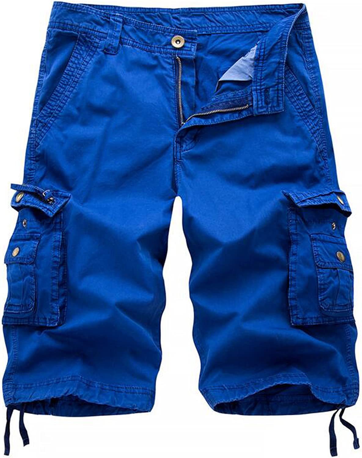 Relaxed Fit Multi Pocket Shorts-Waves And Trunks