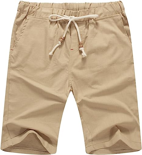 Casual Drawstring Closure Classic Fit Shorts-Waves And Trunks