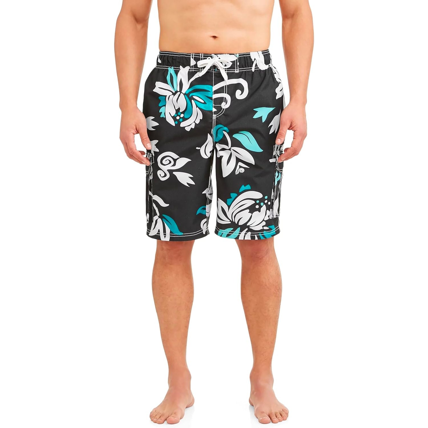 Side Pockets Swim Trunks-Waves And Trunks