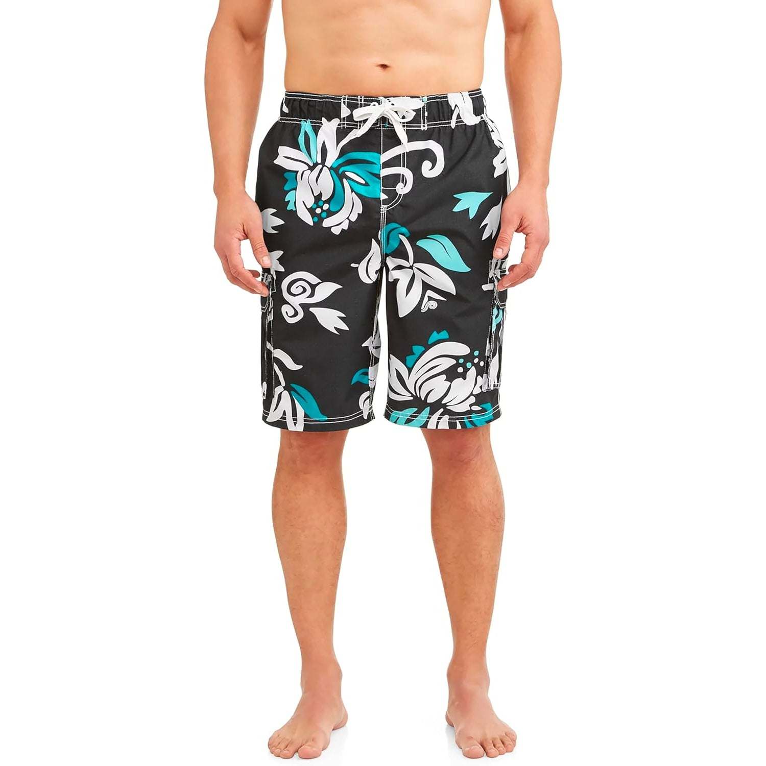 Side Pockets Swim Trunks-Waves And Trunks