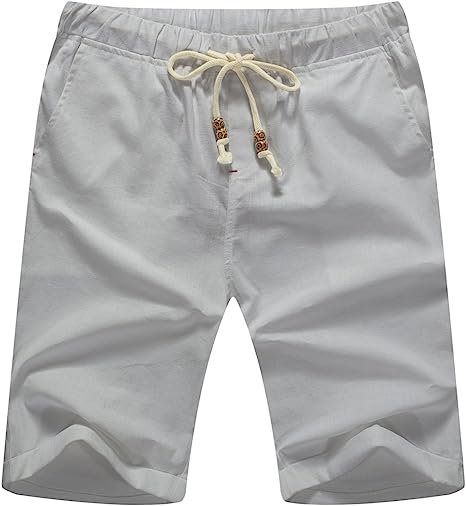 Casual Drawstring Closure Classic Fit Shorts-Waves And Trunks