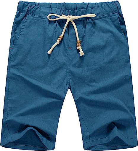 Casual Summer Drawstring Beach Shorts-Waves And Trunks