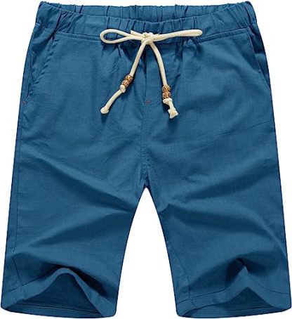 Casual Summer Drawstring Beach Shorts-Waves And Trunks