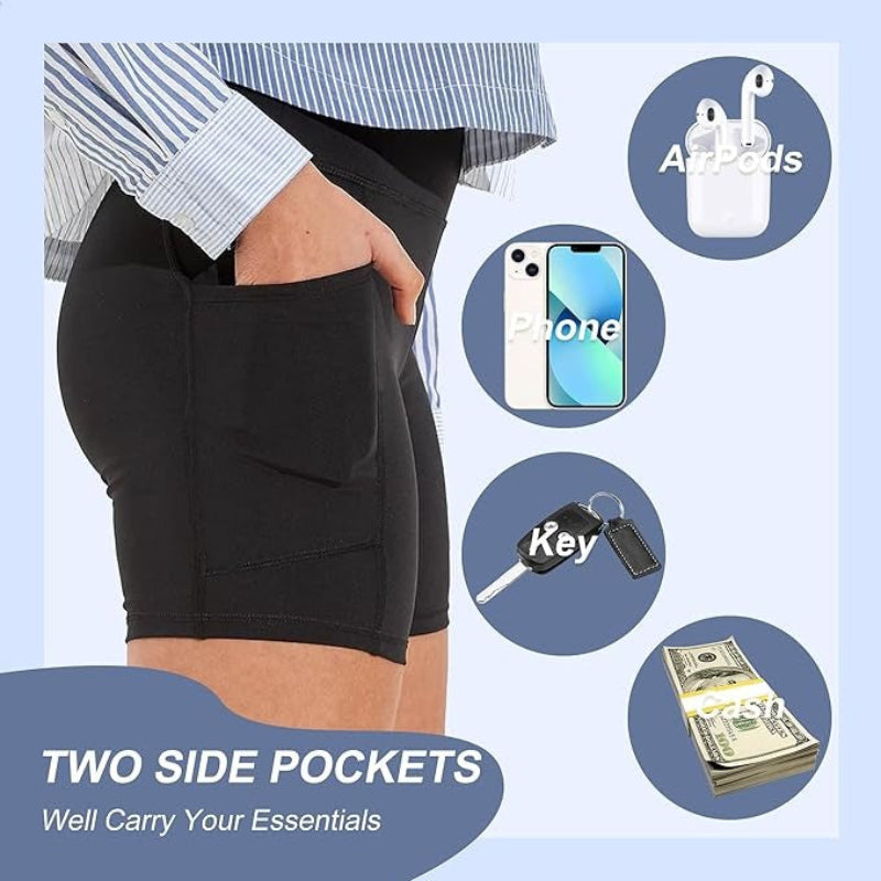 Sleek Contour Pocket Shorts – Flexible And Comfort Fit-Waves And Trunks