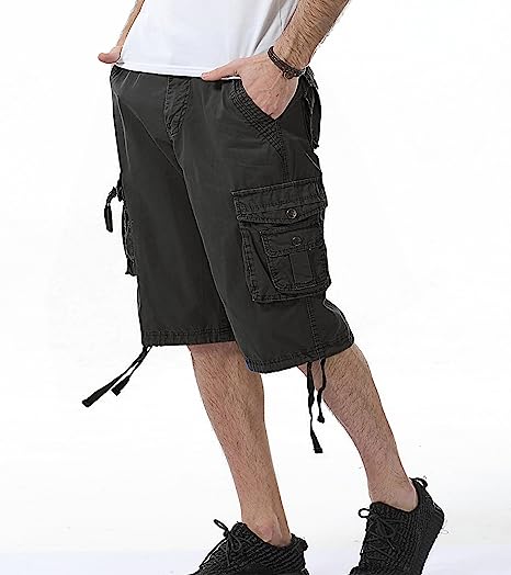Camo Cargo Shorts-Waves And Trunks