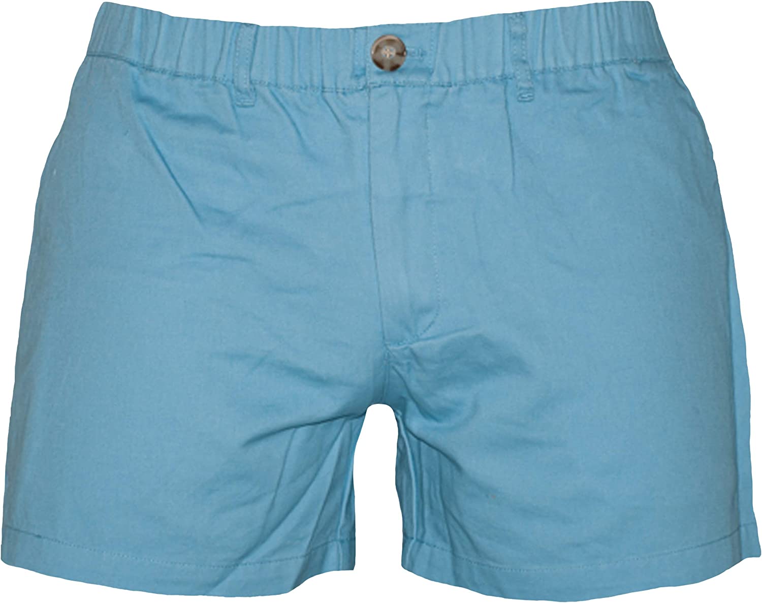 4 Way Stretch Elastic Waist Shorts-Waves And Trunks