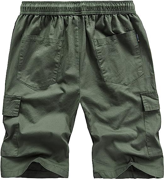 Cargo Elastic Shorts-Waves And Trunks