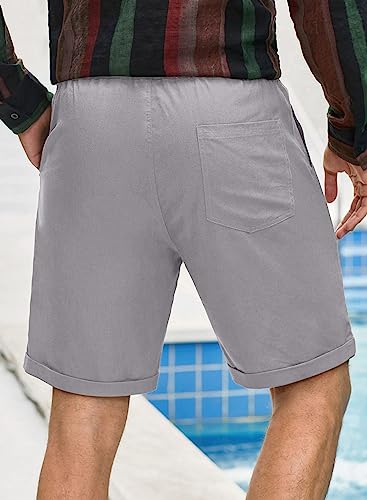Summer Beach Shorts With Pockets-Waves And Trunks