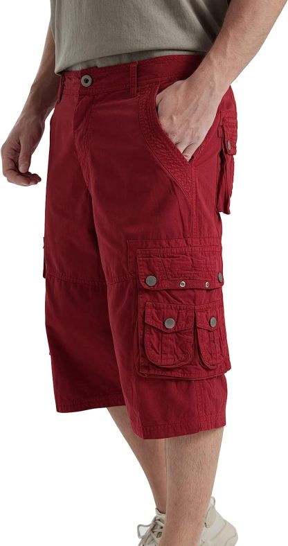 Multi Pocket Cotton Shorts-Waves And Trunks