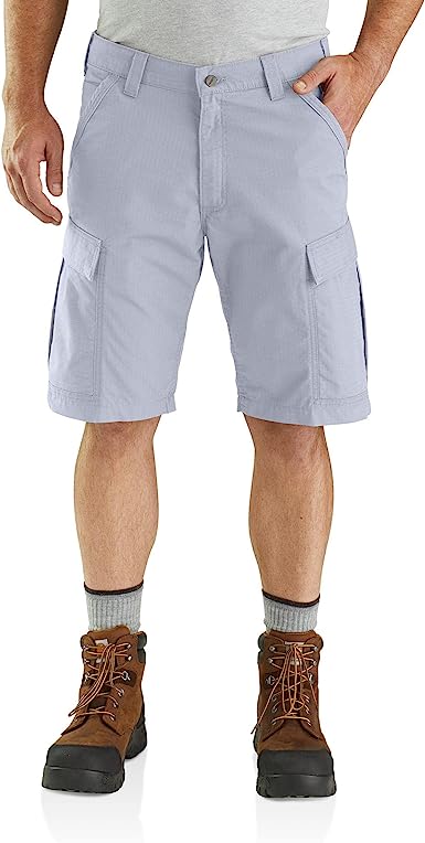 Relaxed Fit Ripstop Cargo Work Short-Waves And Trunks