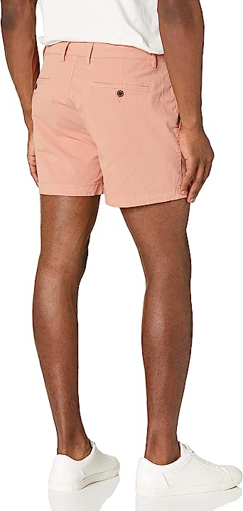 Slim Fit Flat Chino Short-Waves And Trunks