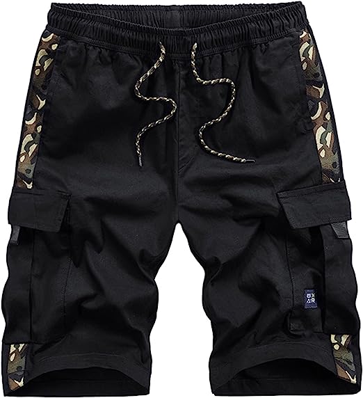 Cargo Elastic Shorts-Waves And Trunks