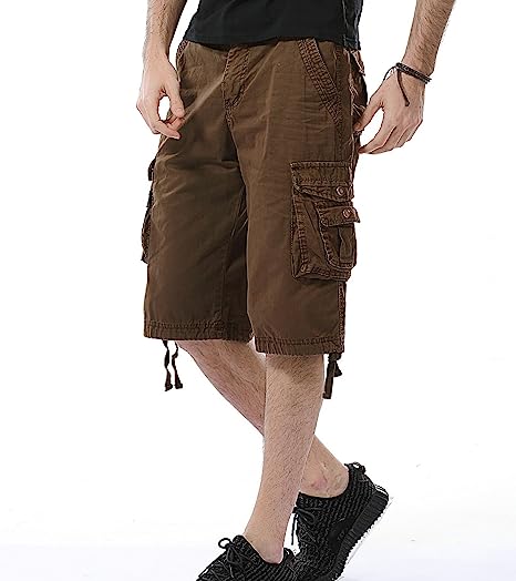 Camo Cargo Shorts-Waves And Trunks