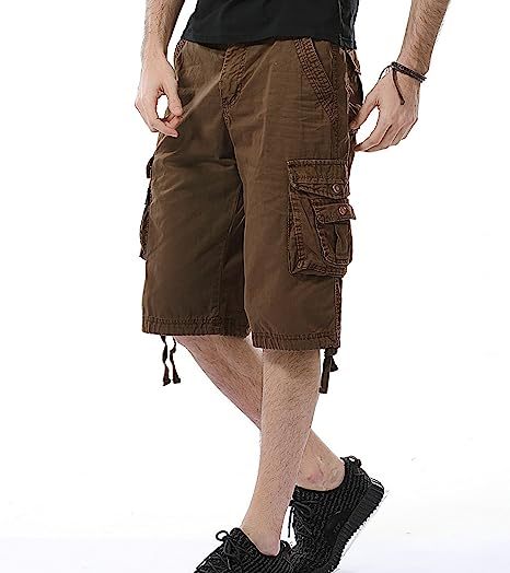 Camo Cargo Shorts-Waves And Trunks