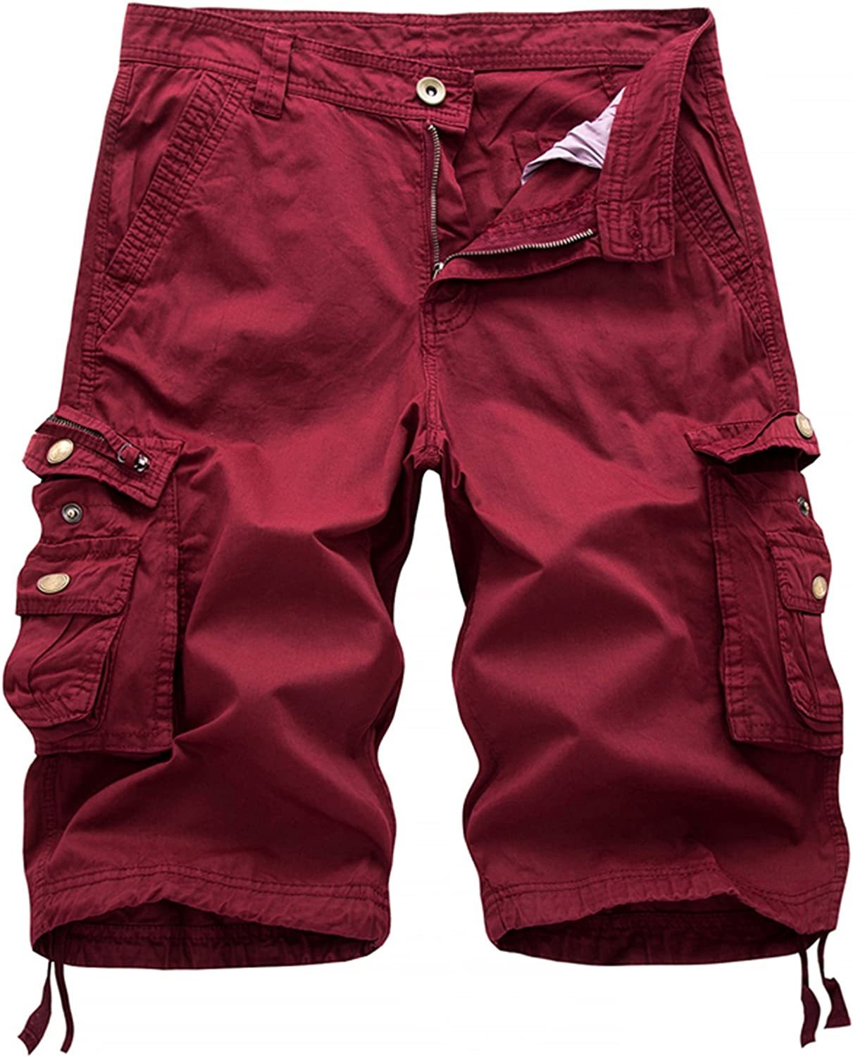 Relaxed Fit Multi Pocket Shorts-Waves And Trunks