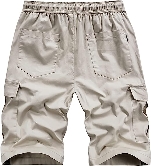 Cargo Elastic Shorts-Waves And Trunks