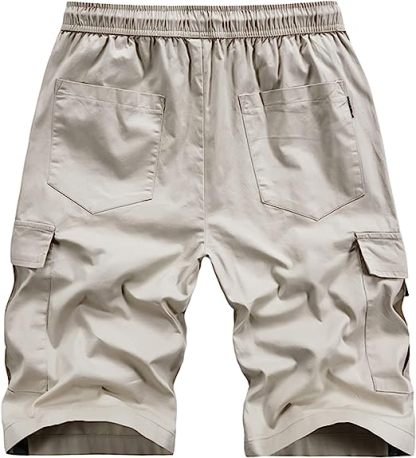 Cargo Elastic Shorts-Waves And Trunks