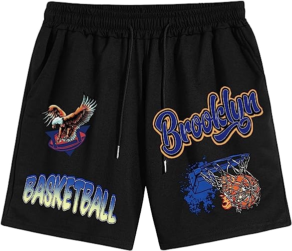 Printed Shorts With Pocket-Waves And Trunks