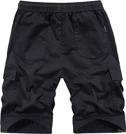 Cargo Elastic Shorts-Waves And Trunks
