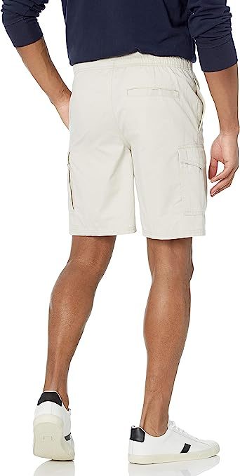 Elastic Waist Closure Cargo Short-Waves And Trunks