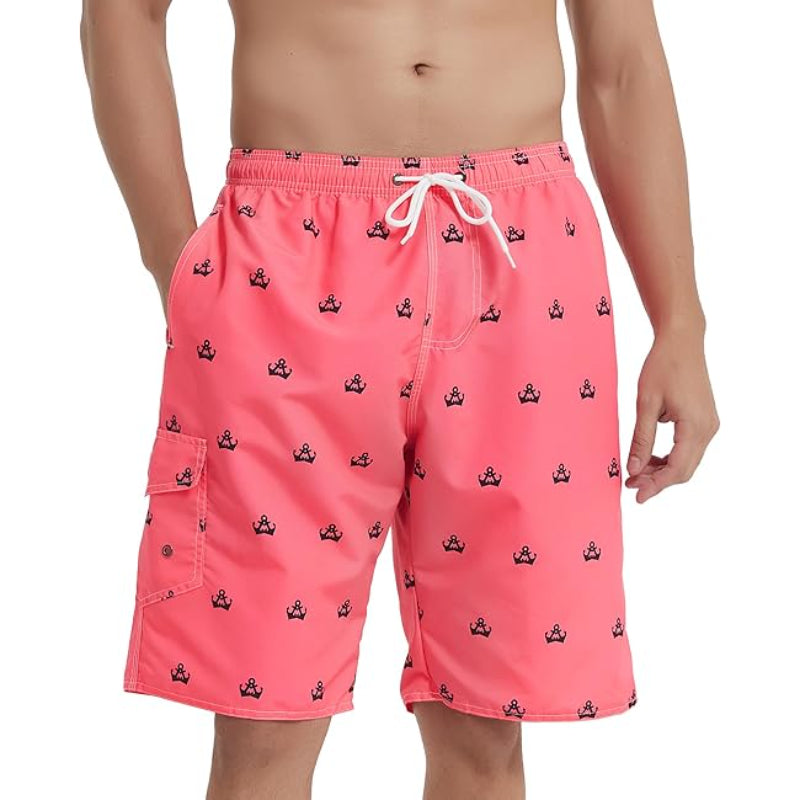 Vibrant Tropical Swim Shorts