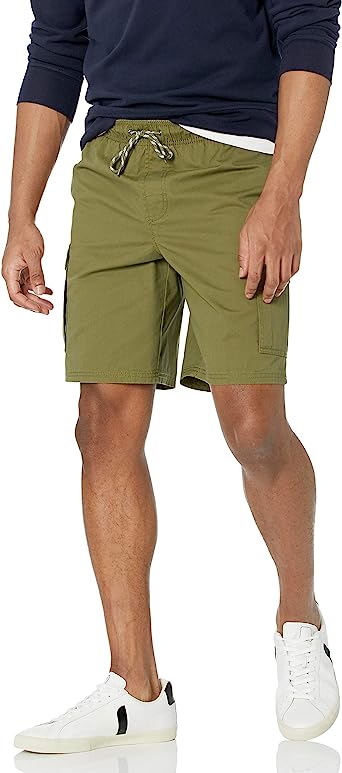 Elastic Waist Cargo Short-Waves And Trunks
