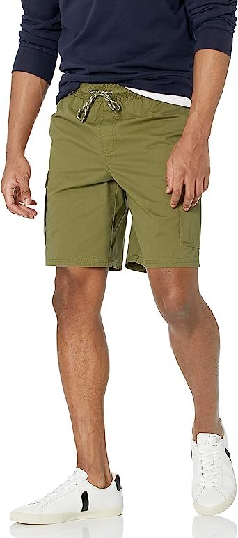 Elastic Waist Cargo Short-Waves And Trunks