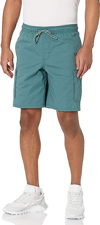 Elastic Waist Closure Cargo Short-Waves And Trunks