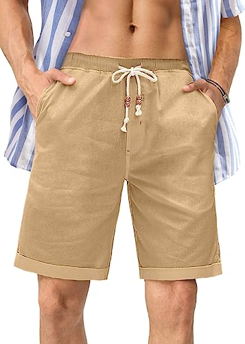 Adjustable Casual Summer Beach Shorts-Waves And Trunks