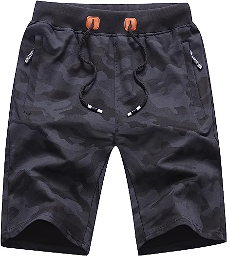 Casual Comfy Camo Shorts-Waves And Trunks