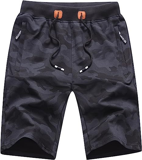 Casual Comfy Camo Shorts-Waves And Trunks
