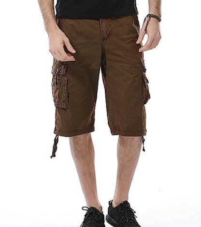 Camo Cargo Shorts-Waves And Trunks