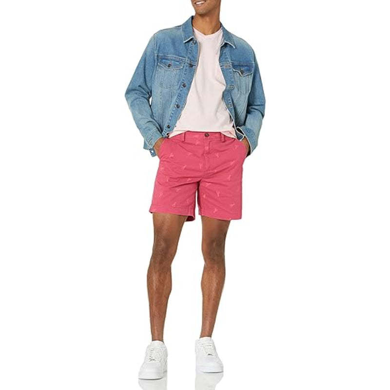 Chino Shorts With Slant Pockets-Waves And Trunks