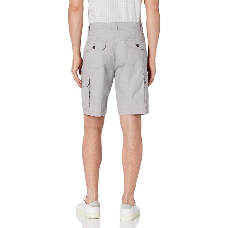 Lightweight Button Closure Cargo Short-Waves And Trunks