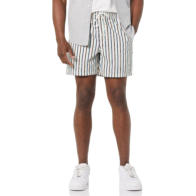 Easy Fit Drawstring Shorts-Waves And Trunks