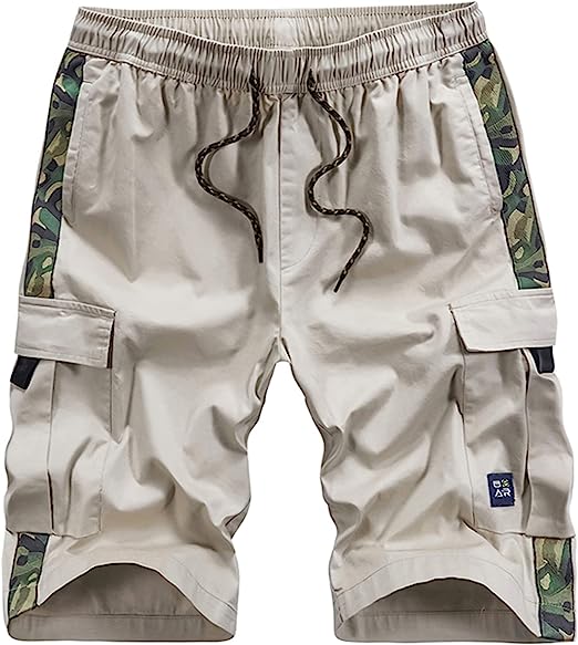Cargo Elastic Shorts-Waves And Trunks
