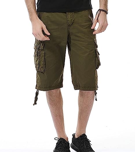 Camo Cargo Shorts-Waves And Trunks