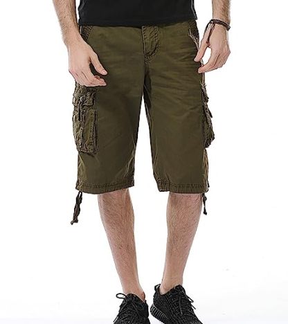 Camo Cargo Shorts-Waves And Trunks