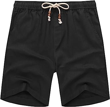 Lightweight Drawstring Summer Beach Shorts-Waves And Trunks