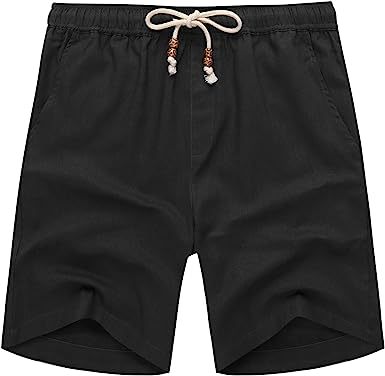 Lightweight Drawstring Summer Beach Shorts-Waves And Trunks