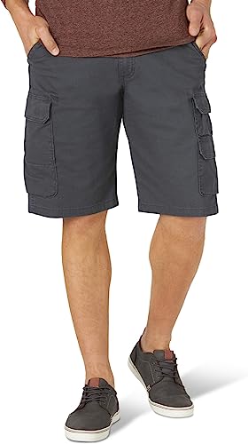 Zipper Closure Cargo Shorts-Waves And Trunks