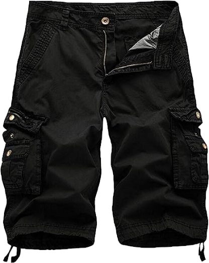 Camo Cargo Shorts-Waves And Trunks