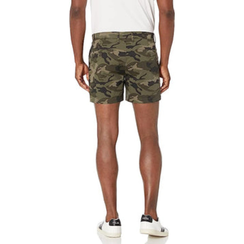 Slim Fit Camo Shorts-Waves And Trunks