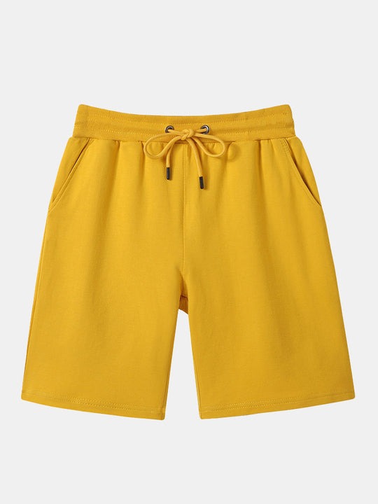 Workout Casual Mid Length Beach Shorts-Waves And Trunks