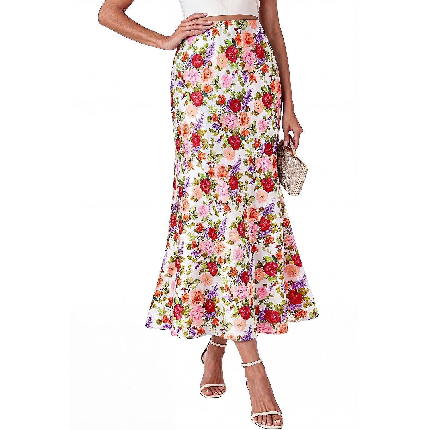 Summer Spring Party Lightweight A Line Skirt For Women