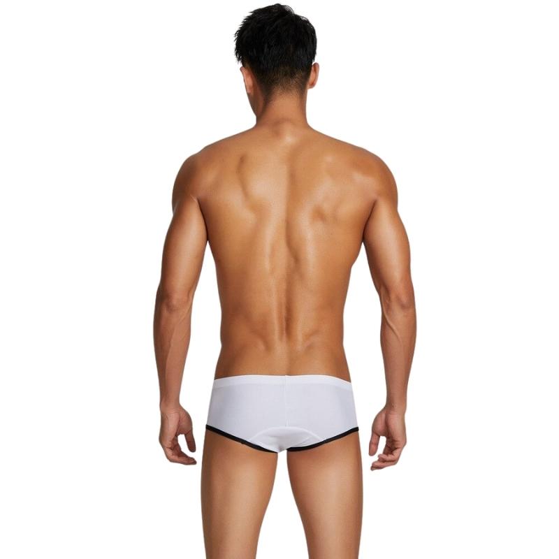 Men's Sports Print Short Briefs-Waves And Trunks