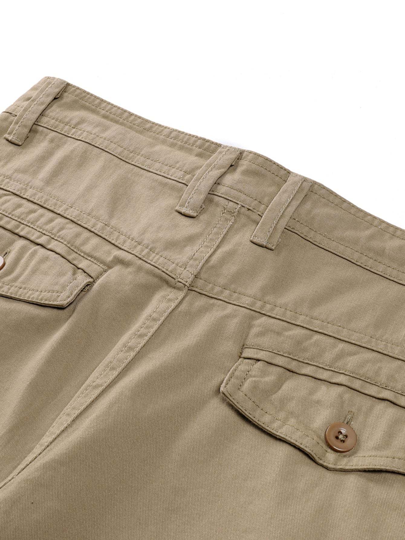 Plain Pattern Chino Shorts-Waves And Trunks