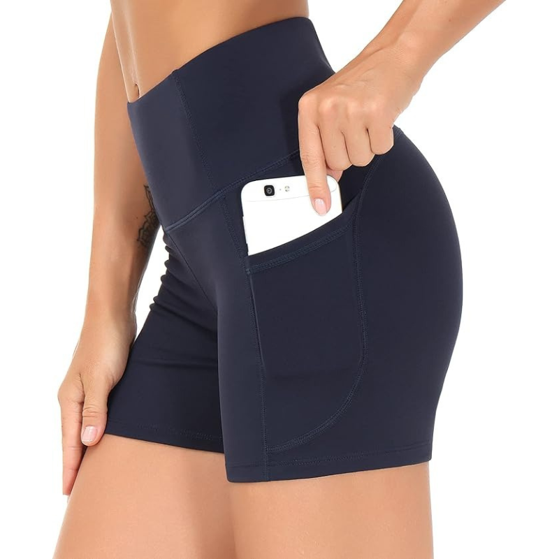 Pilates Workout Shorts – Deep Pocket for Comfort and Flexibility-Waves And Trunks